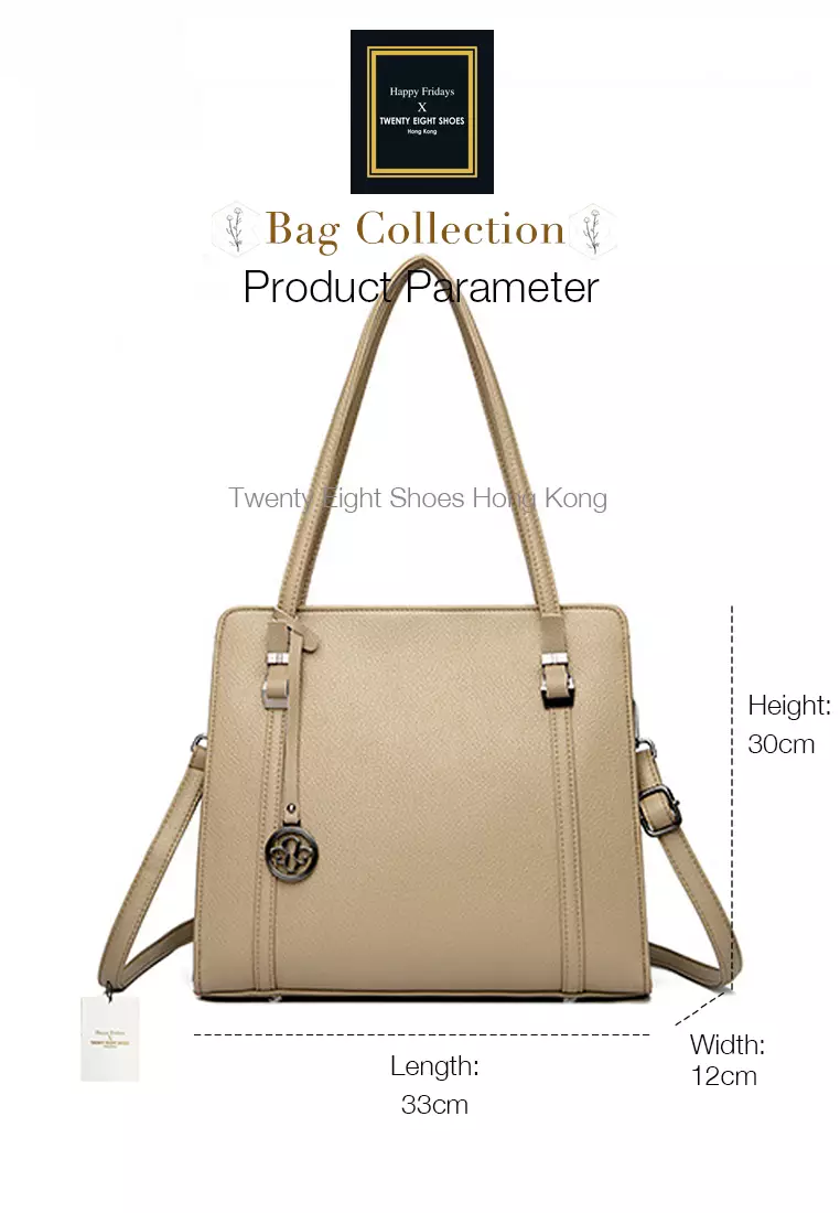 Fashionable Faux Leather Three Way Handbag JW HD-6256