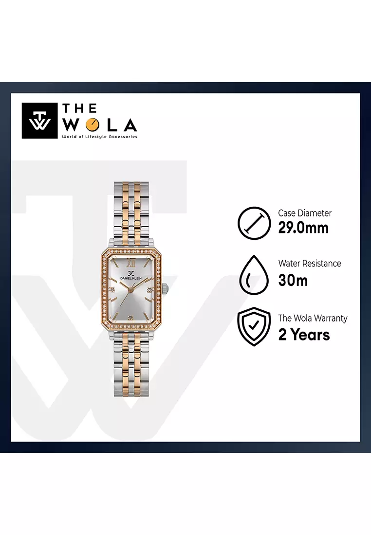 Premium Women's Analog Watch Rose Gold Stainless Steel DK.1.13970-6