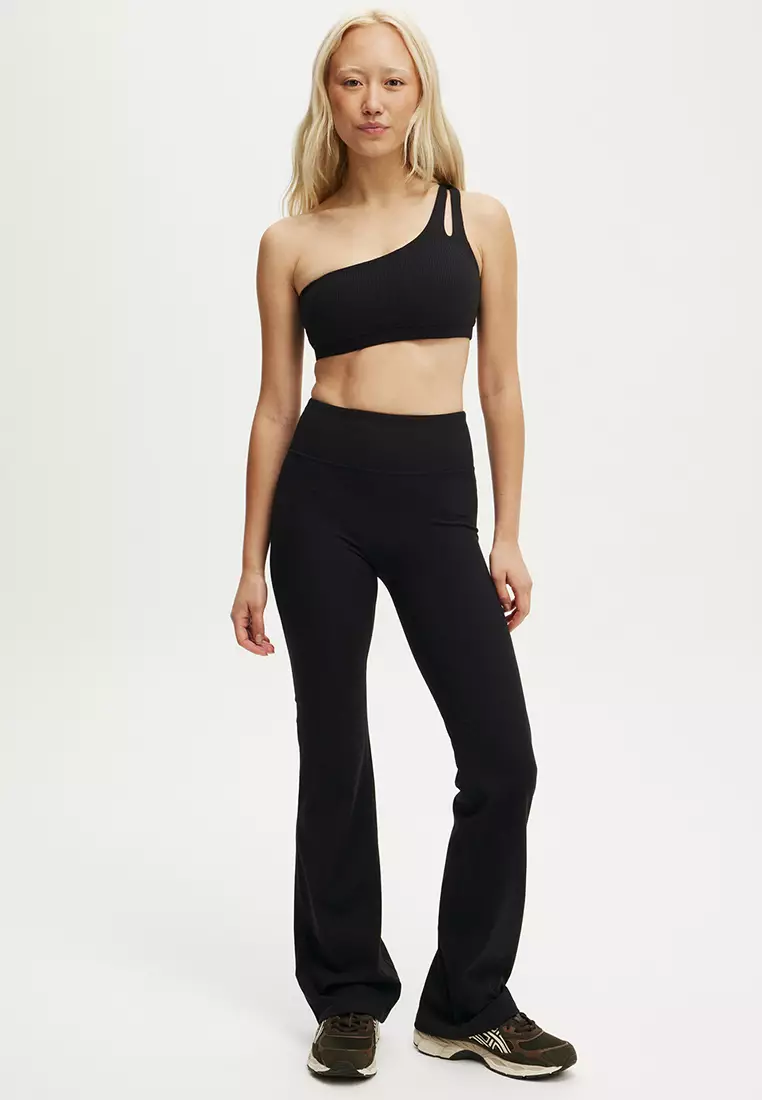 Ultra Soft Rib One Shoulder Crop