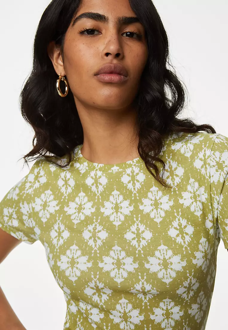 Pure Cotton Printed T-Shirt