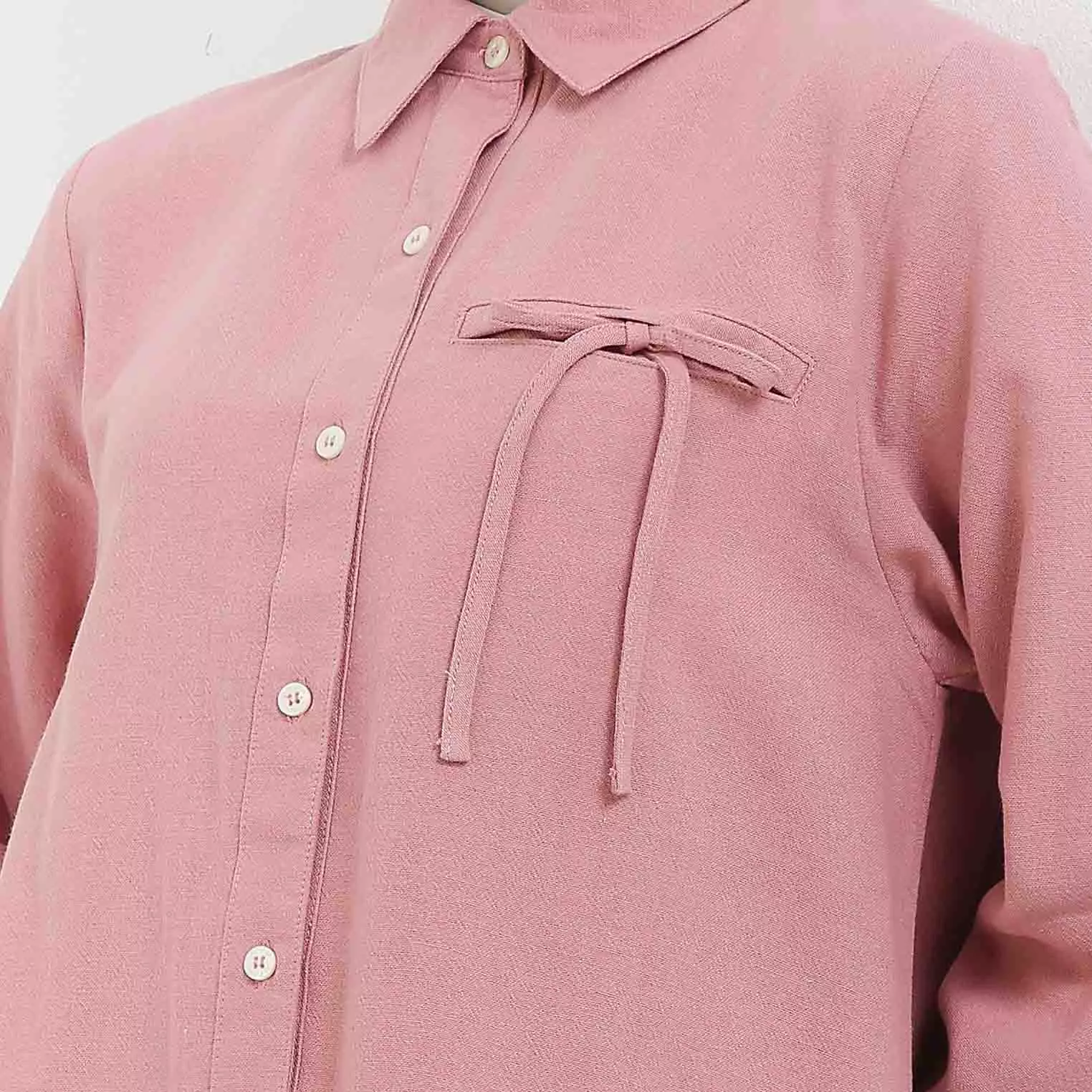 MFMW Kimora Atasan Blouse Dusty Pink