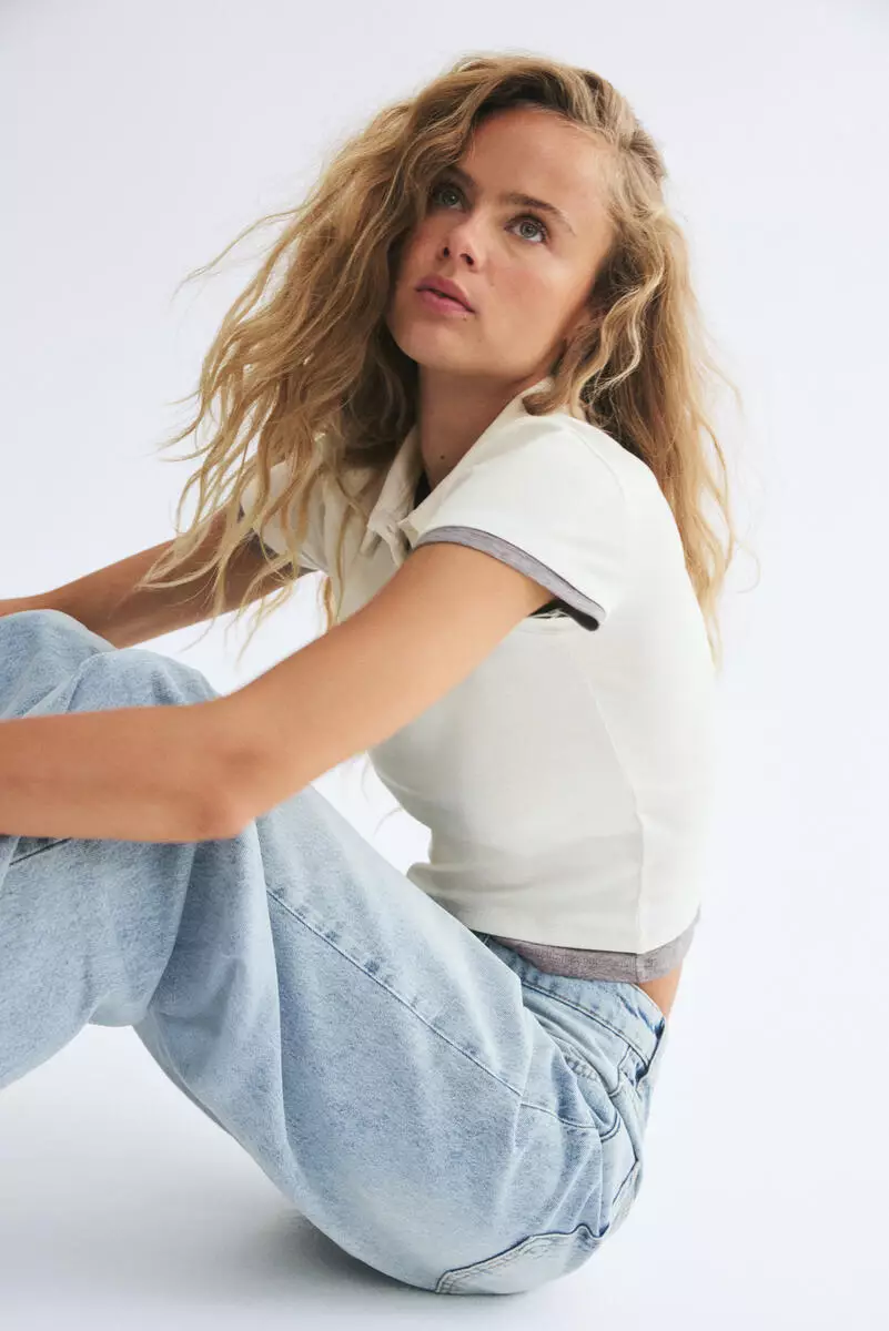 Cotton polo shirt