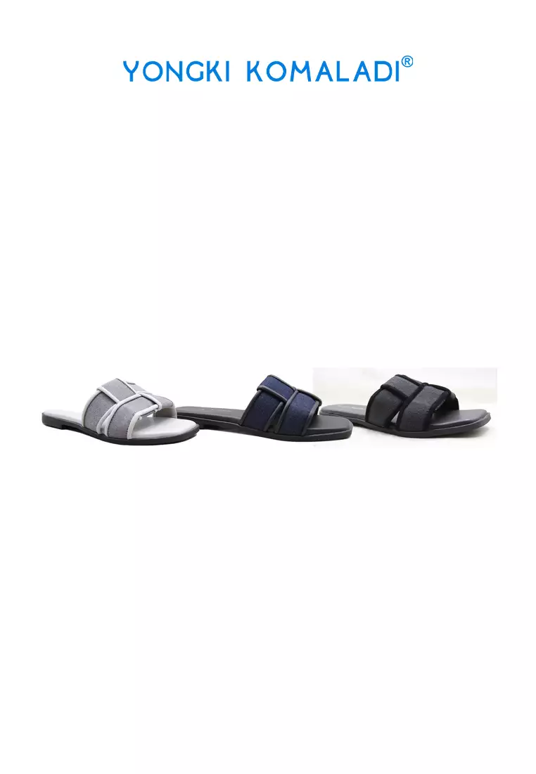 [ ORIGINAL ] YONGKI KOMALADI SANDAL OL-AR47710-23 NAVY