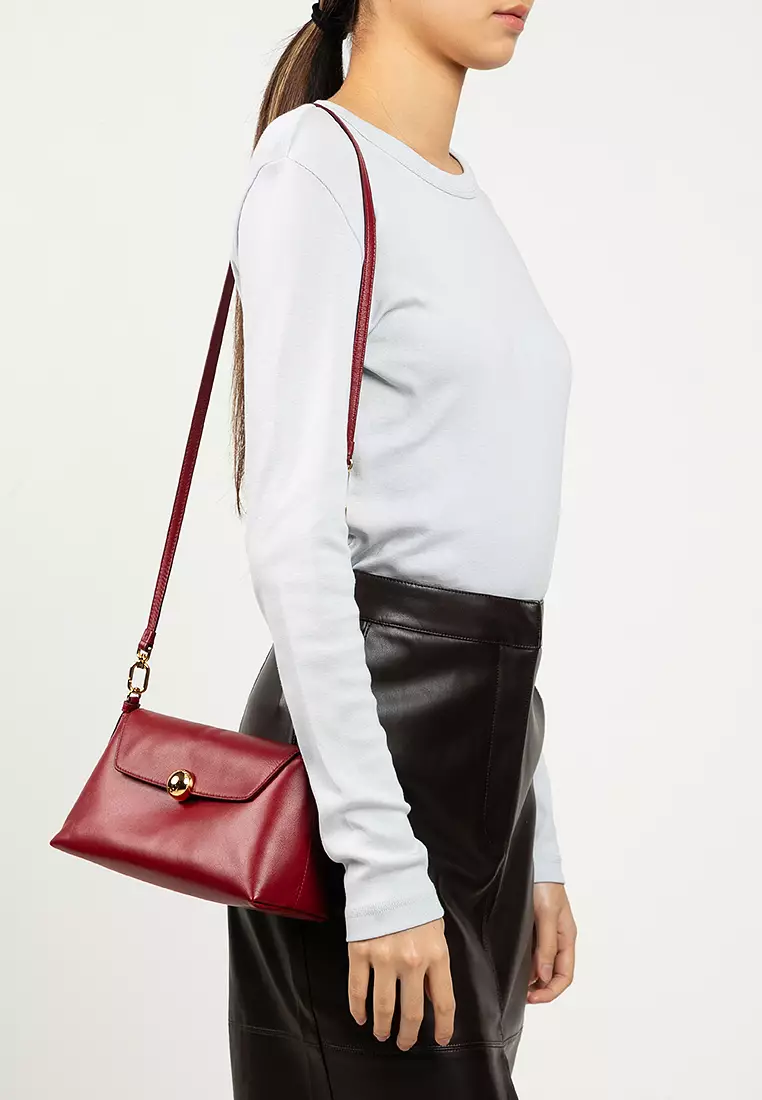 Sfera Soft Mini Crossbody Top-Handle Bag