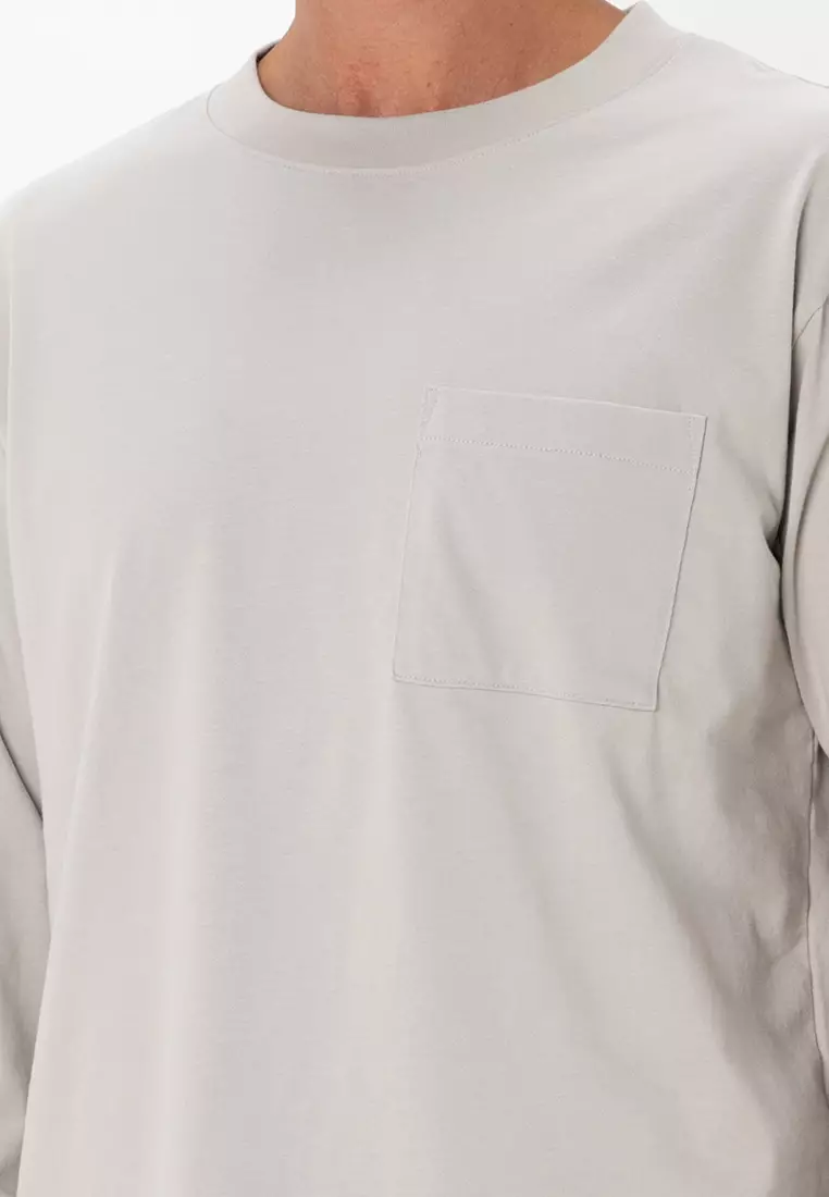 Long Sleeves Pocket T-Shirt