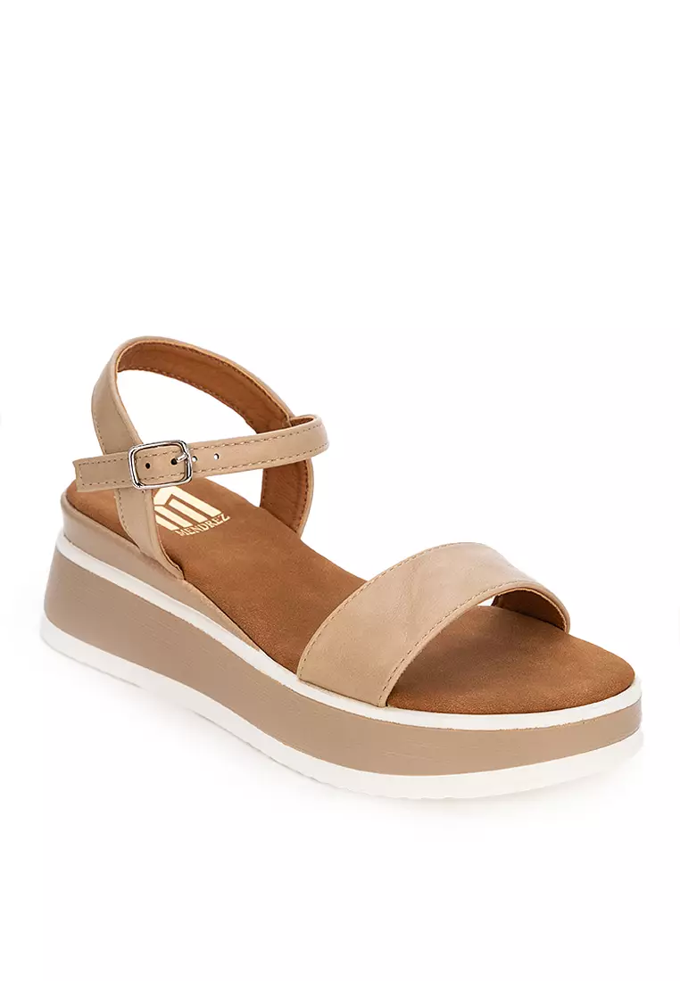 Discount on mendrezIwoman  shoes - SKU: Barcelona Wedge Sandals