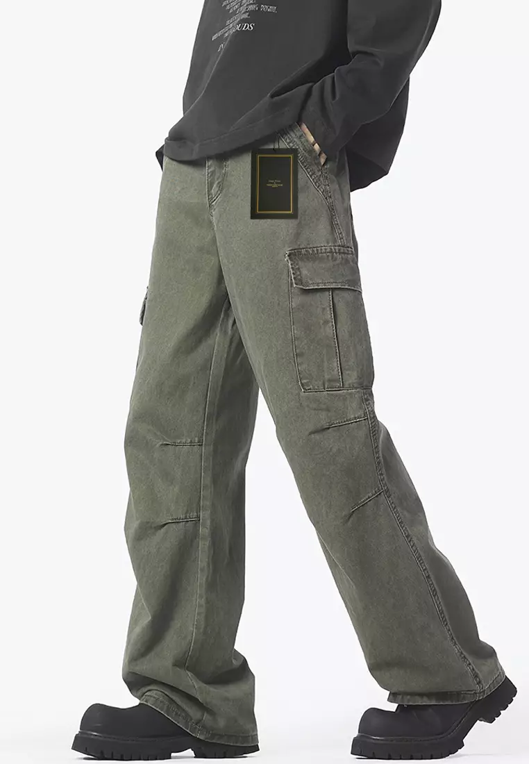 Multi Pocket Cargo Pants LK-XTD528