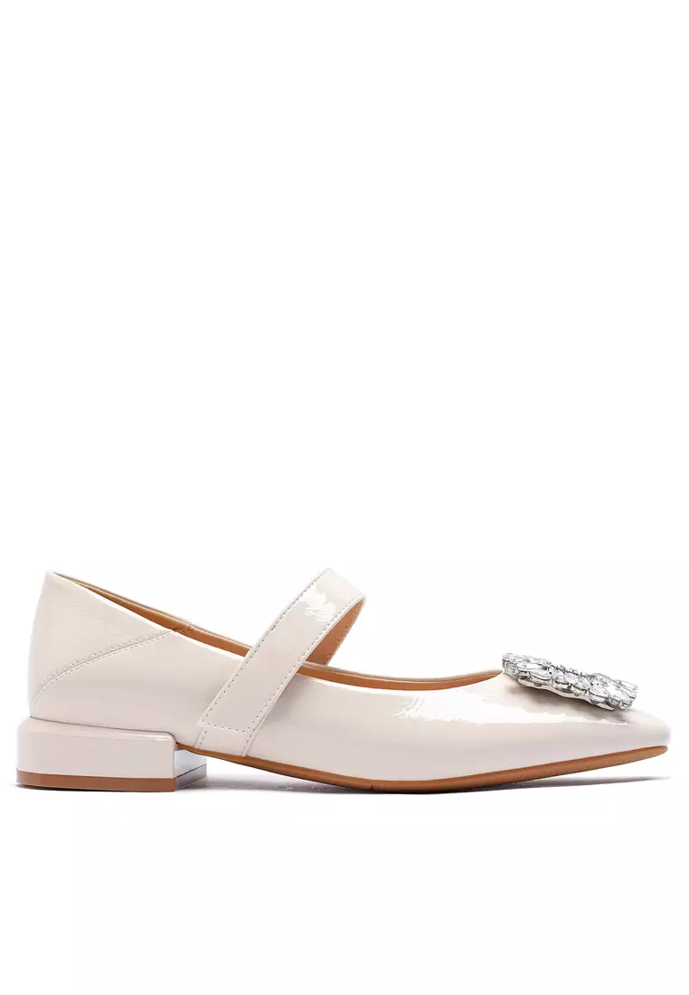 Discount on Twenty Eight Shoes  shoes - SKU: 2.5cm Rhinestone Buckle Strap Mary Jane Shoes 549-15