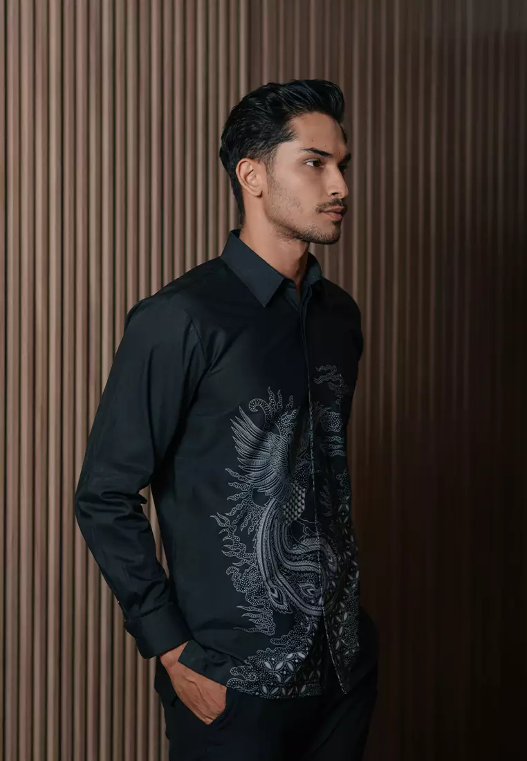 Hadinata Batik Kemeja Panjang Furing Superfine Zidan Zanaya