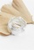 ZITIQUE silver Women's Feather Open Ring - Silver 79A4FAC20D040BGS_4