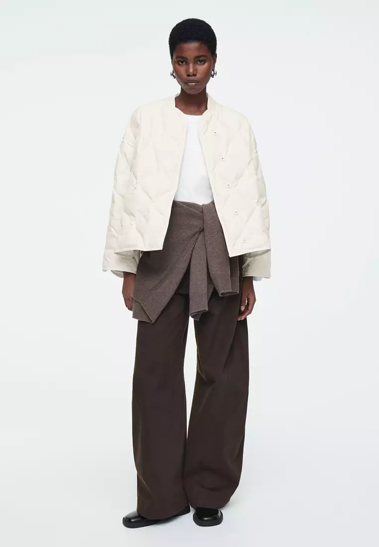 Oversized Quilted Jacket