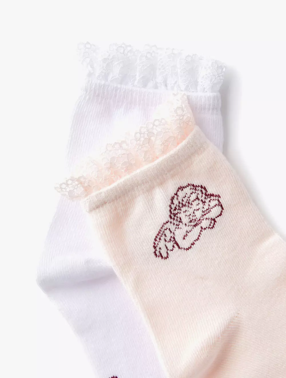 RUBI - AKSESORIS - THE PERFECT PAIR LACE FRILL SOCK 2PK
