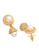 estele gold Estele Gold Plated Fascinating Pearl Jumkis with Austrian Crystals for Women 5CE6BAC21FA092GS_3