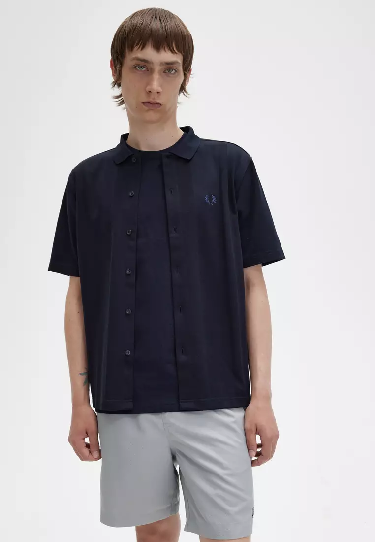 Fred perry clearance bomber stripe polo