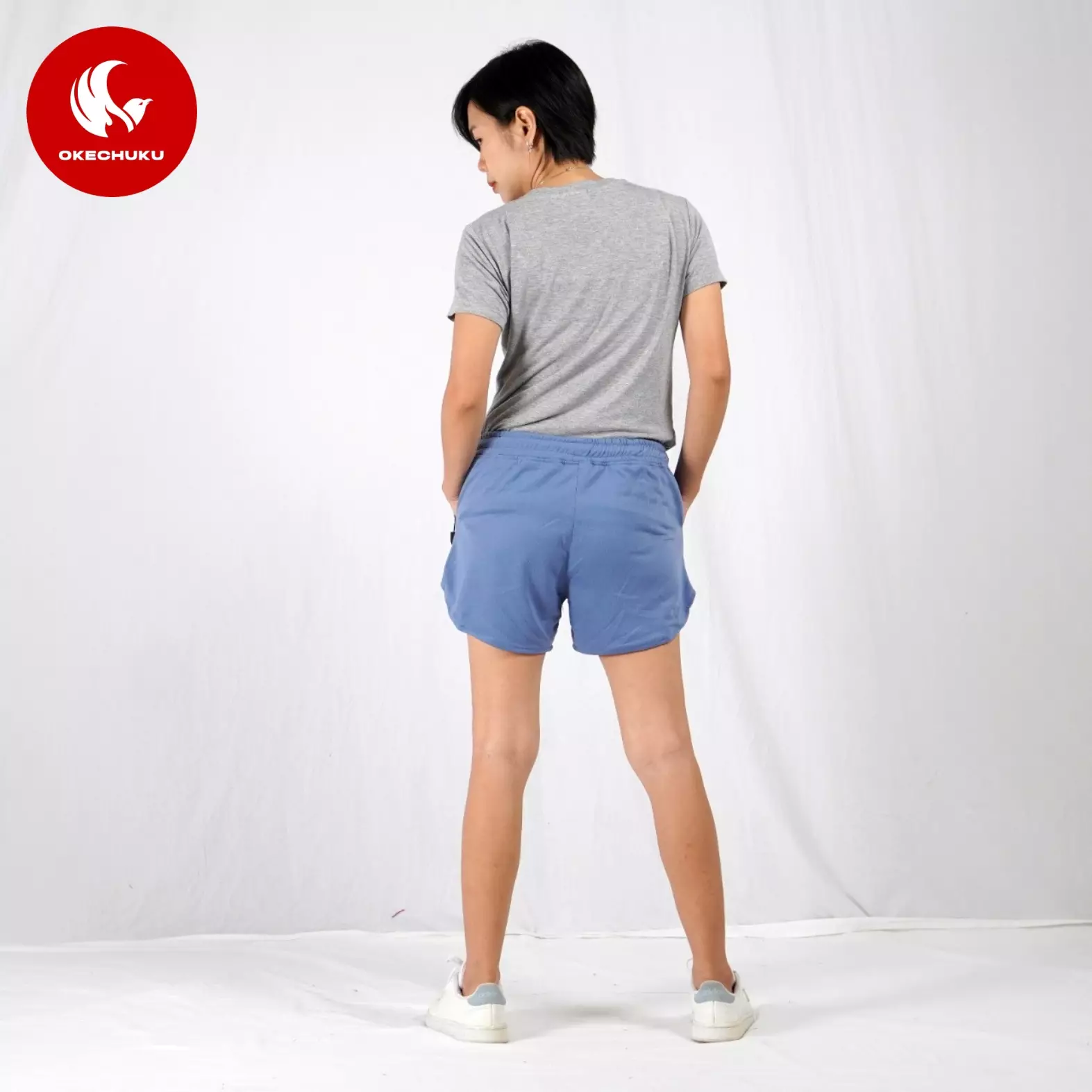  MINI Celana Pendek Wanita Celana Olahraga Short Pants Wanita - DENIM
