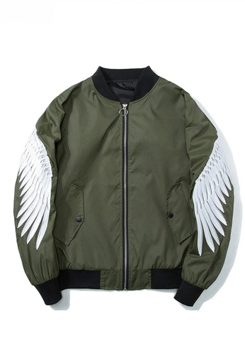 HAPPY FRIDAYS green Angel Wings Jacket GXP-C76 31568AA75421D9GS_1