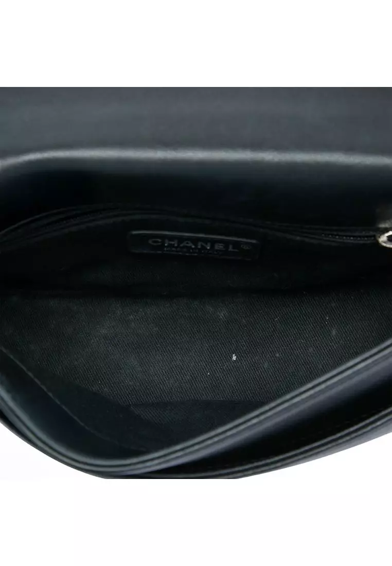 Pre-Loved Chanel Small Quilted Lambskin Studded Bubble Flap