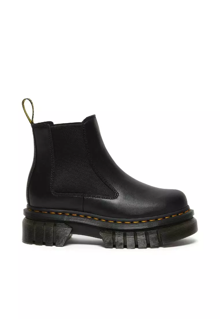 Discount on Dr. Martens  shoes - SKU: Audrick Nappa Leather Platform Chelsea Boots