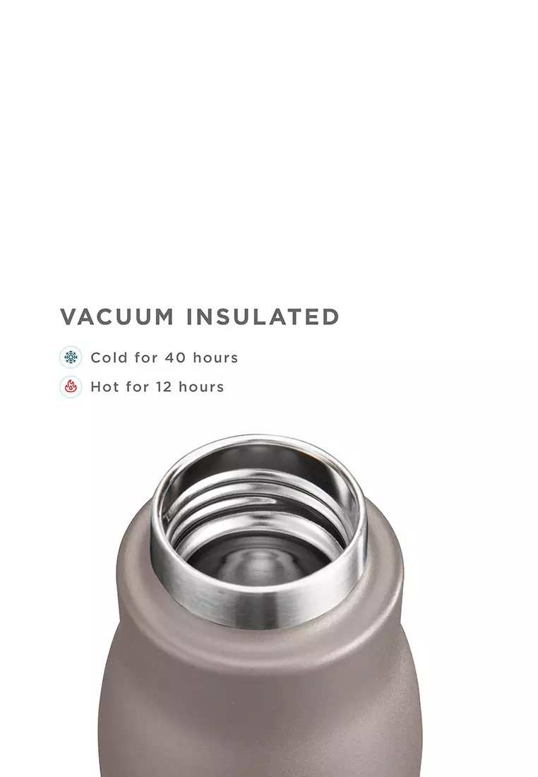 Zoku Ash 18oz Stainless Bottle - Botol Minum Termos,  Botol Minum Tahan Panas Dingin