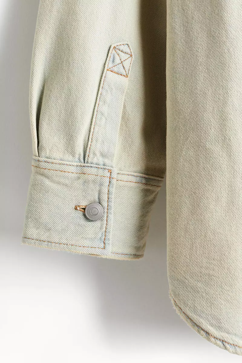 Oversized Fit Denim shirt