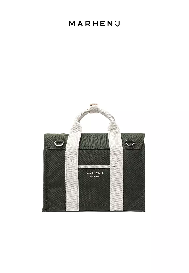 ROY MINI Canvas Crossbody Bag Moss Green