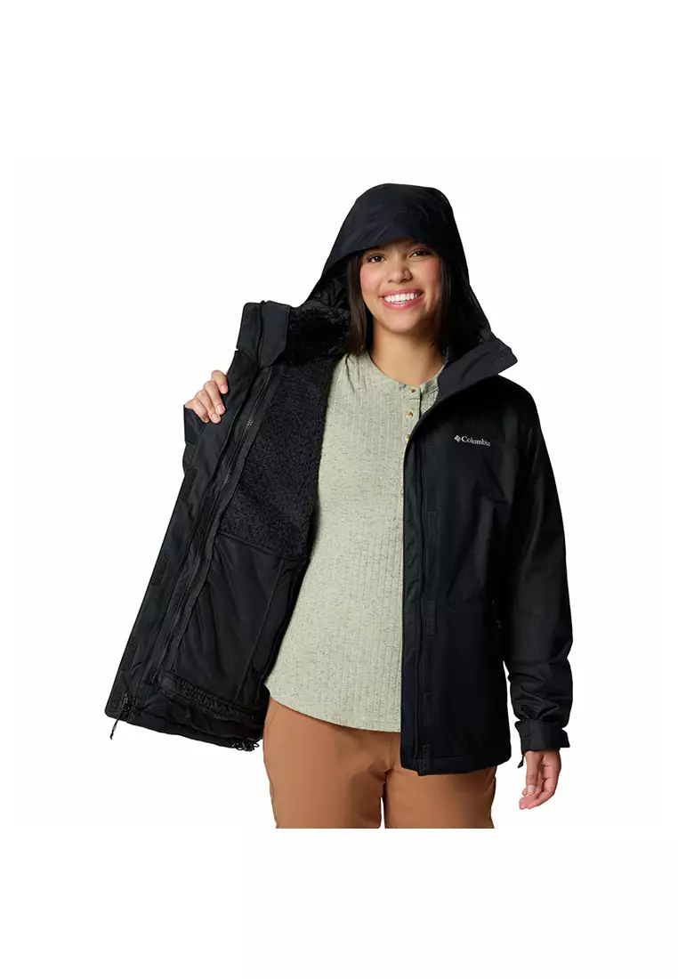 Columbia Women's Bugaboo™ III Fleece Interchange Jacket - Black