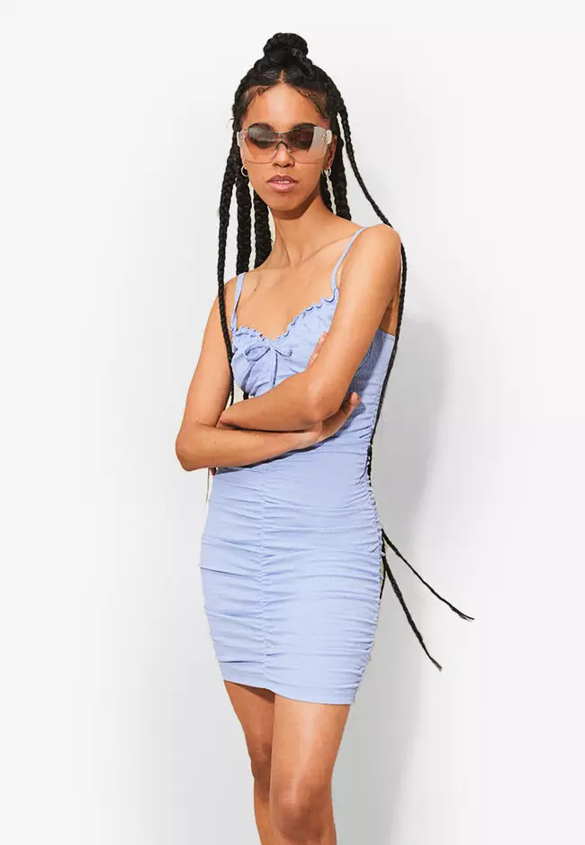 Buy Hu0026M Draped Dress 2023 Online | ZALORA Singapore