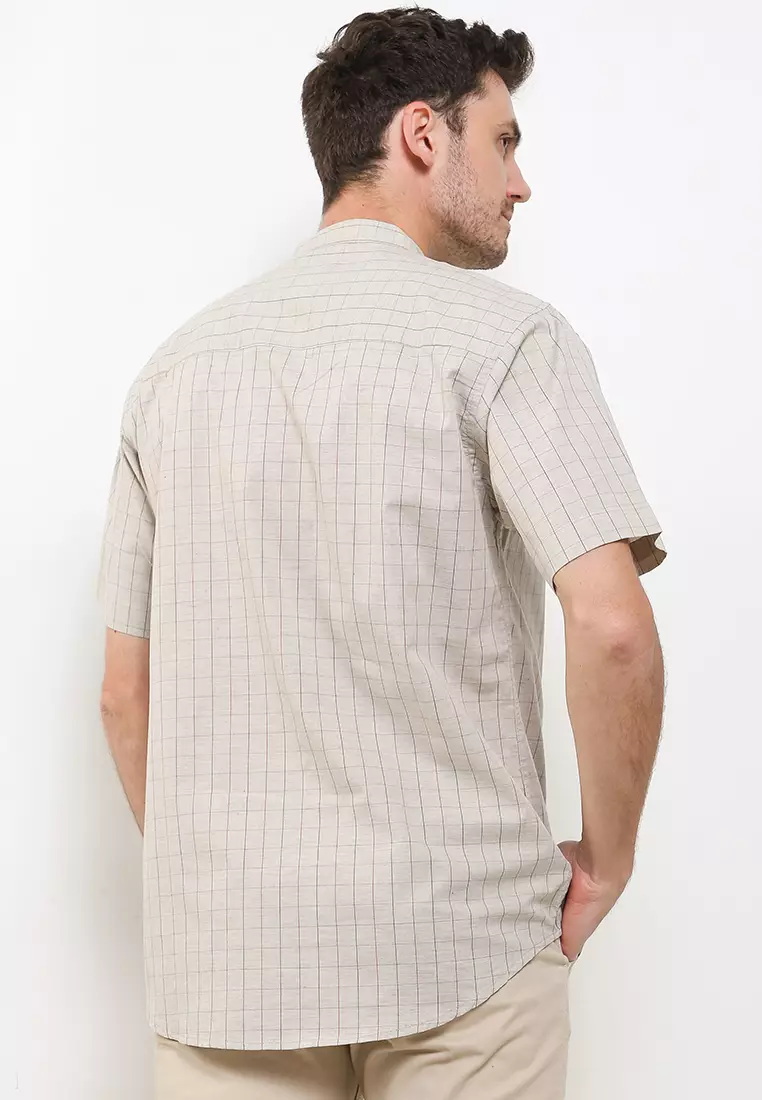 Eastern Bamboo Short Kemeja Koko