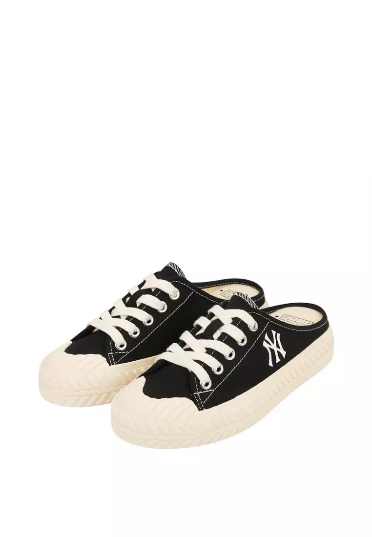 Jual MLB Korea Playball Origin Mule NY Yankees Black Original 2024 ZALORA Indonesia