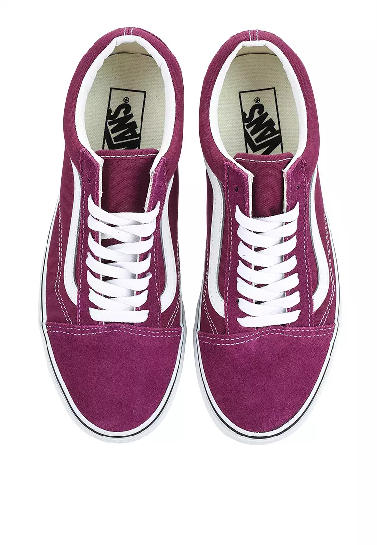 Purple vans old new arrivals skool womens