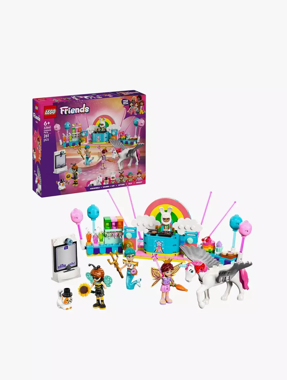 LEGO® FRIENDS Costume Party with Unicorn & Fairy - 42661