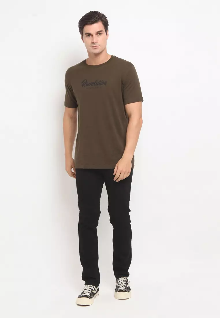 RBJ T-Shirt Cotton Combed Pria 2073170061