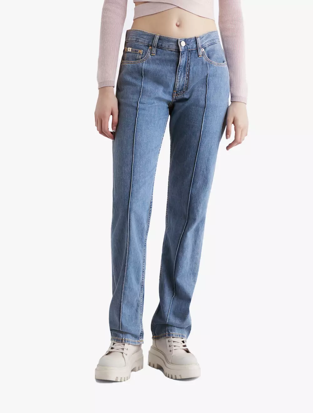 Jual Calvin Klein CALVIN KLEIN JEANS LINEN BLEND LOW RISE