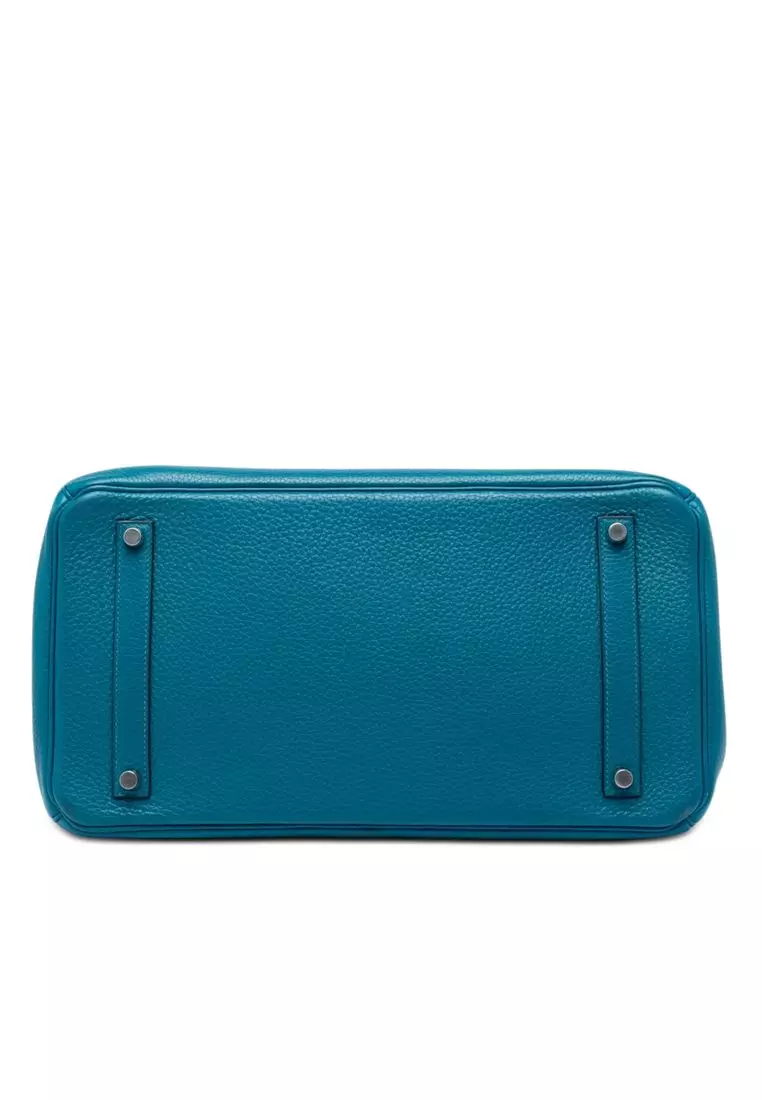 Pre-Loved Hermès Clemence Verso Birkin Retourne 35