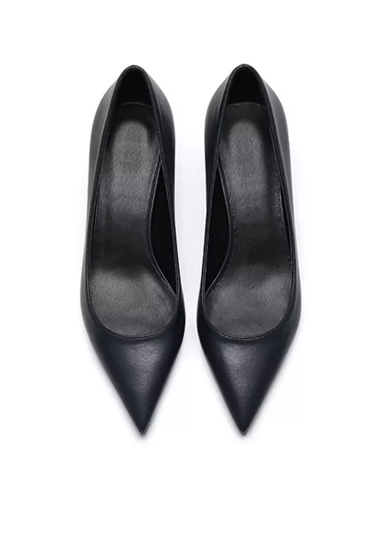 3CM 尖頭制服工作幼踭低跟鞋 HZL131