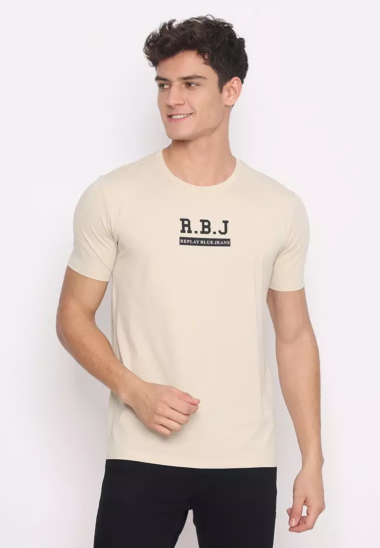 RBJ T-Shirt Cotton Spandex Pria 2562370021