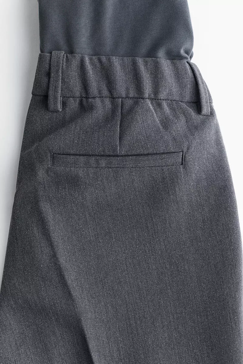 MAMA Slit-hem trousers