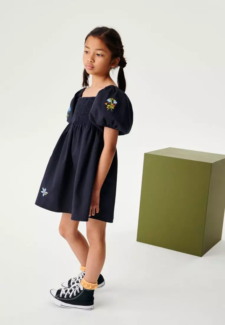 Next girls cheap black dress