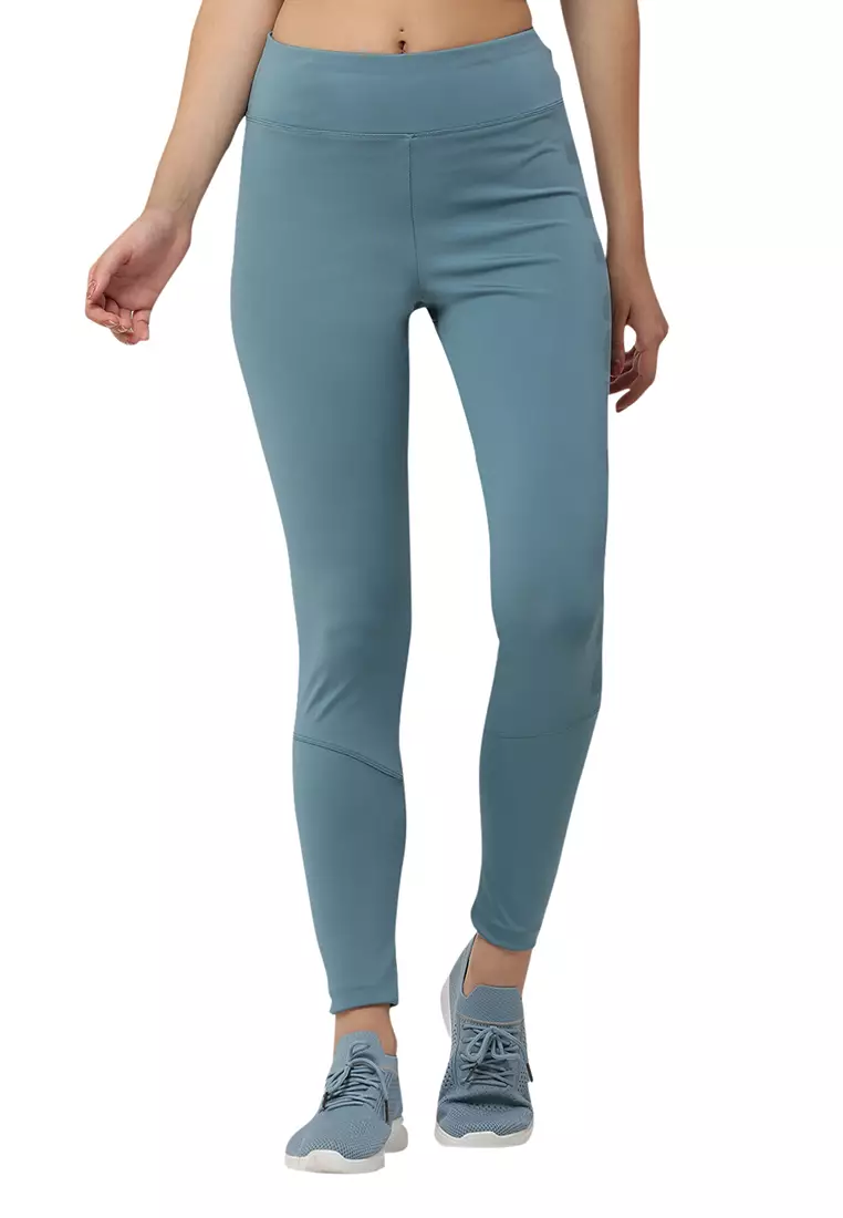 Buy Fitleasure Fitleasure High Waist Signature Sporty Blue Workout