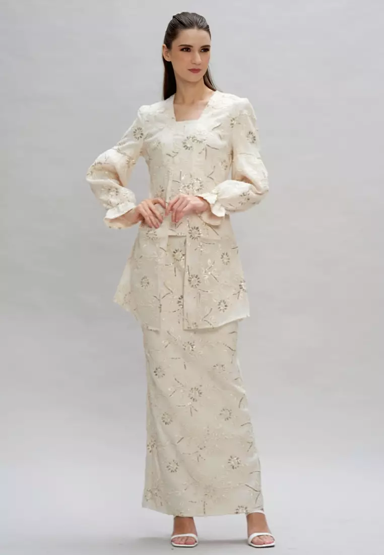 Brokat Long Kebaya & Brokat Maxi Skirt