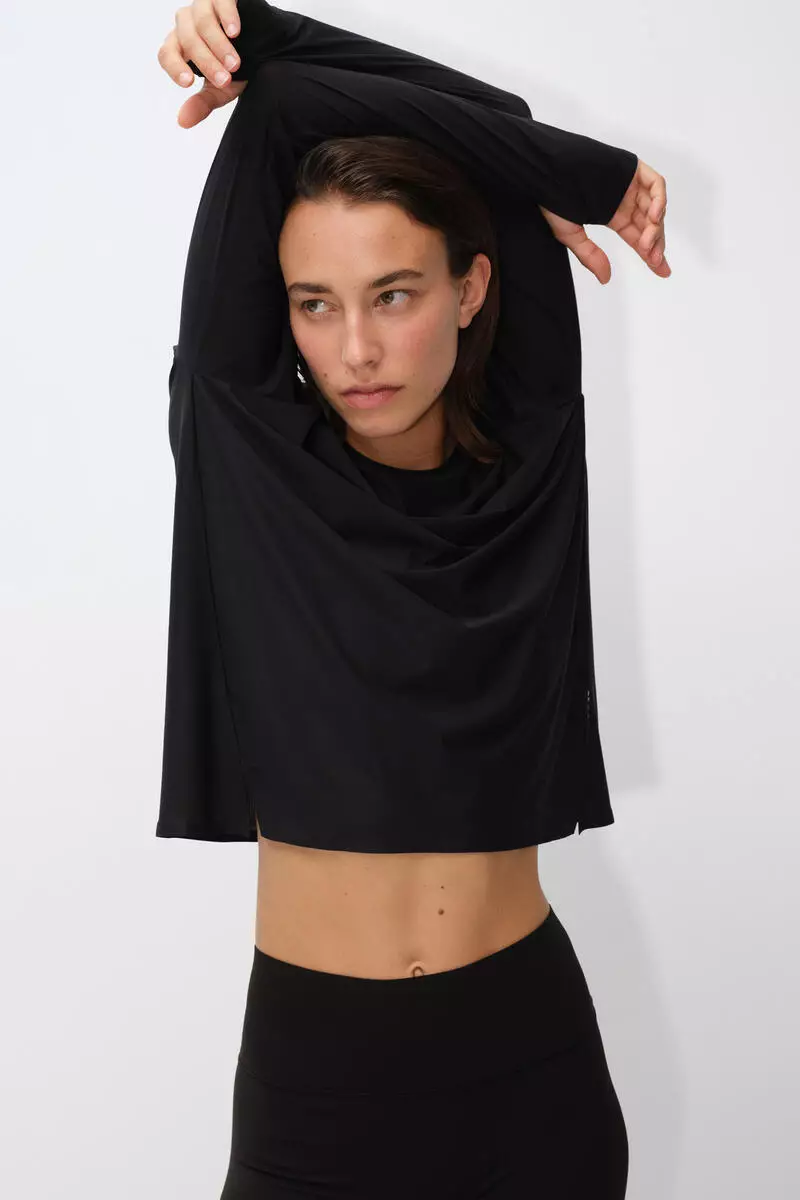 Buy H&M Sports top with DryMove™ 2026 Online | ZALORA