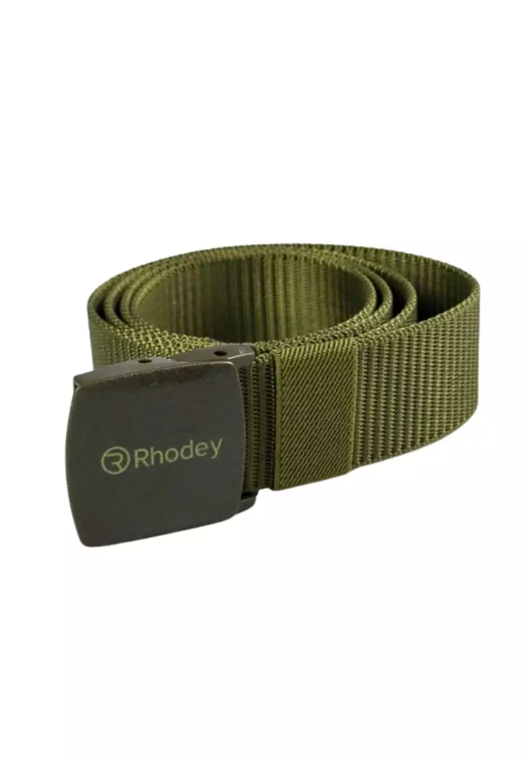 Jhoseph Tali Ikat Pinggang Pria Anti Xray Plastik Automatic Buckle Material Kanvas ORIGINAL - Army Green