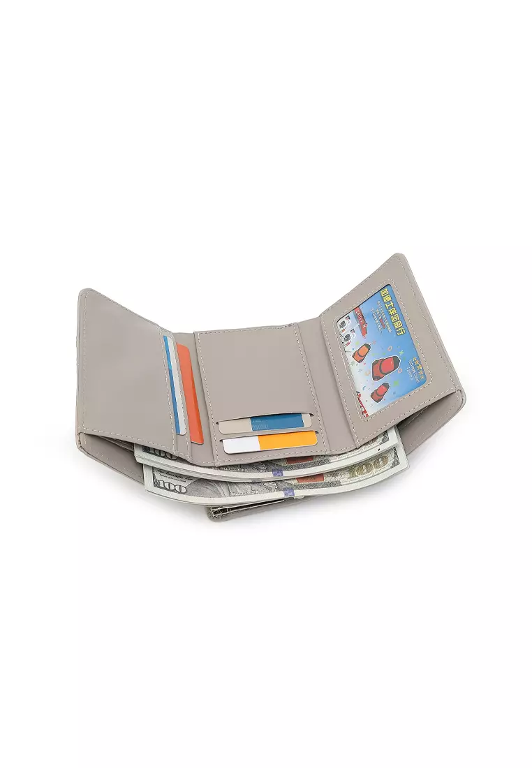 Women's Short Purse / Wallet - Grey