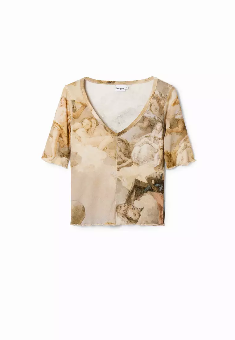 Desigual Woman Renaissance Short-sleeve T-shirt.