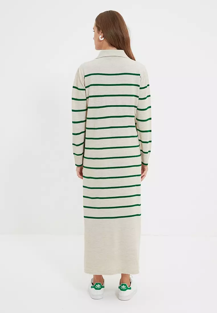 Modest Polo Neck Dress