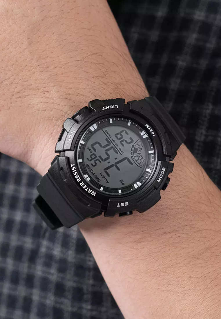 Navy Club Thunder Jam Tangan Digital Pria - Digital Watch