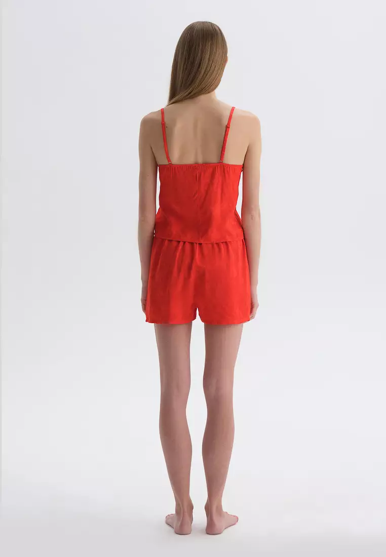 Red Short, Regular Fit, Homewear And Sleepwear for Women