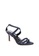 Janylin grey and blue Two-Band Heeled Sandals With Ankle Strap 110DCSHDBAADC2GS_2