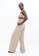 1 People beige Florence Organic Cotton Pants in Sand 0EAB6AA1D94731GS_4