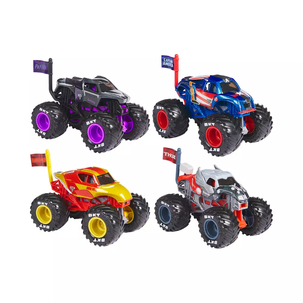 MONSTER JAM 1:64 DIECAST MARVEL RANDOM